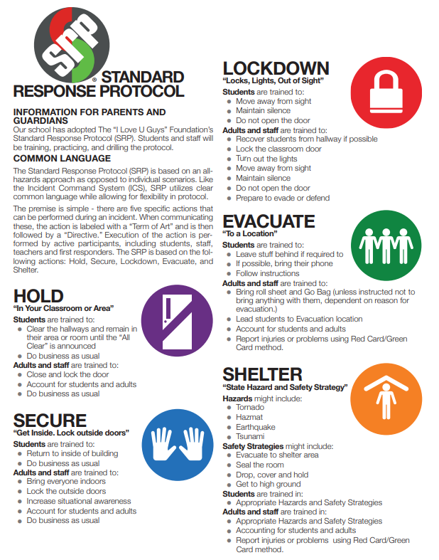 Image of SRP Parent Handout