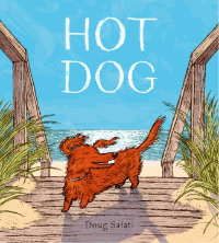 Hot Dog Book Cover by Doug Salati